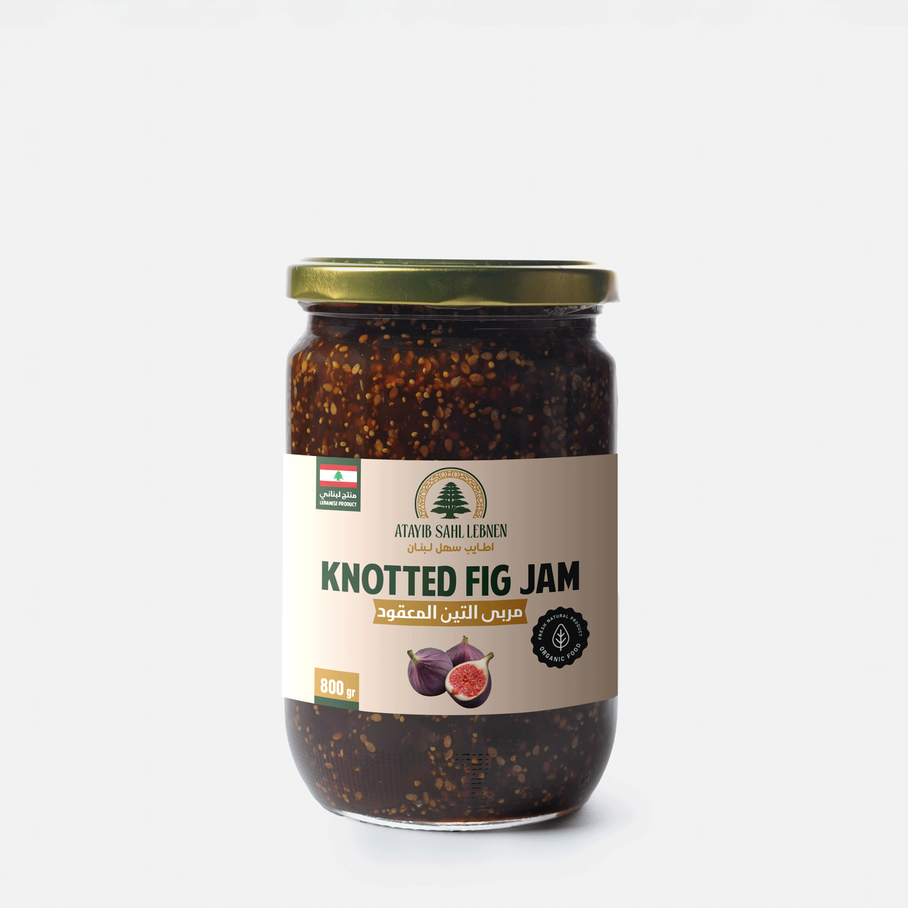 Fig knotted Jam