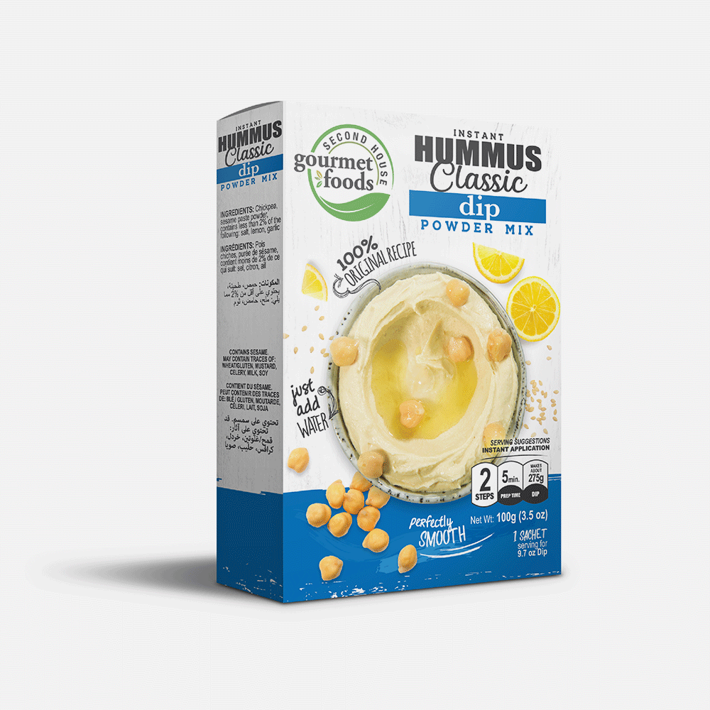 Instant Hummus Classic Dip Powder Mix