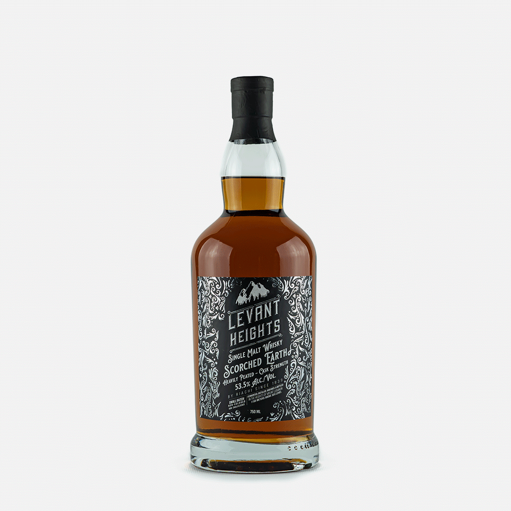 Scorched Earth – Heavily Peated Single Malt – Cask Strength