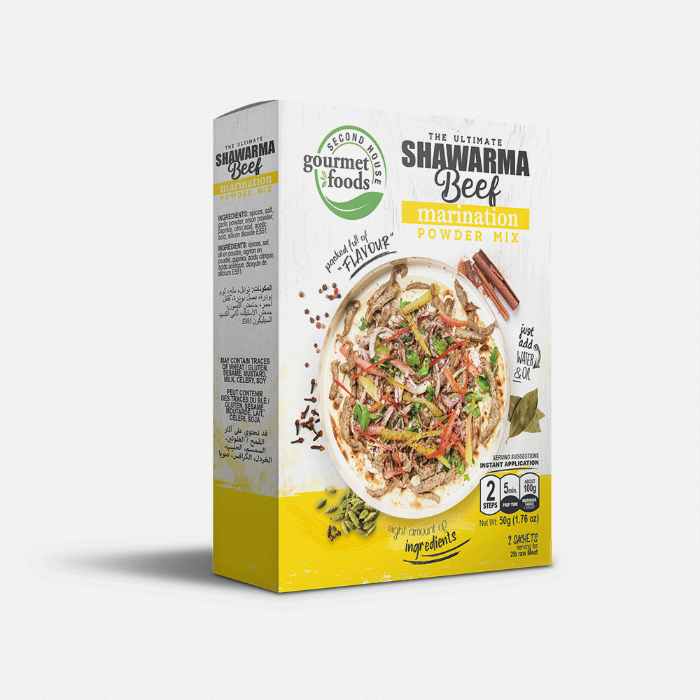 Shawarma Beef Marinade Powder Mix