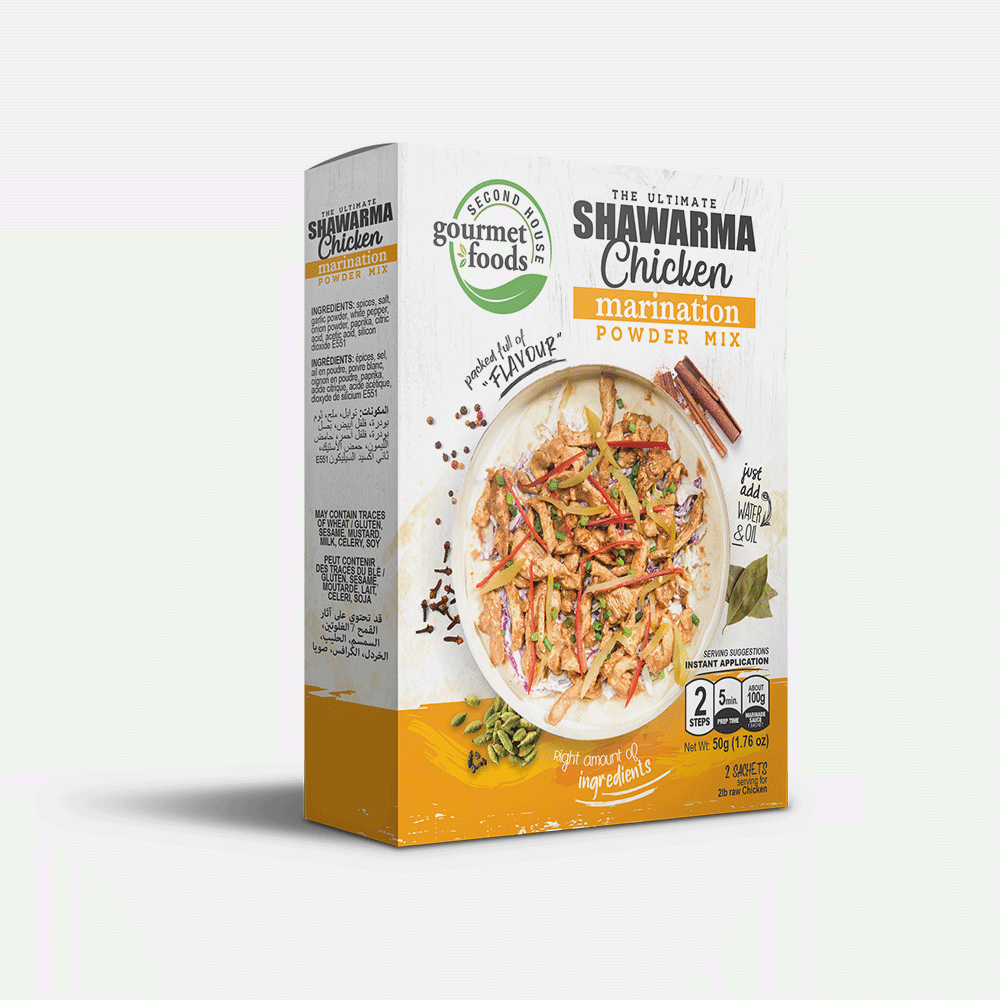 Shawarma Chicken Marinade Powder Mix