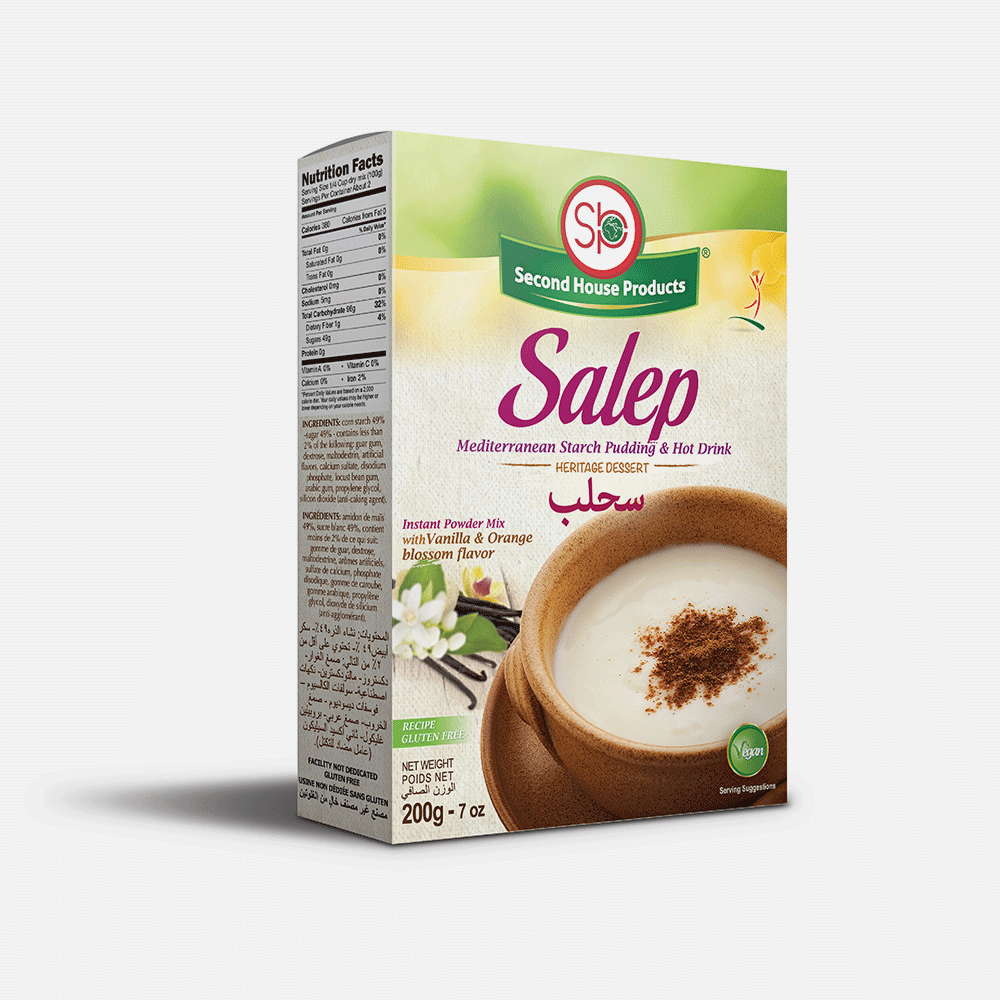 Salep Mediterranean Starch Pudding & Hot Drink Mix